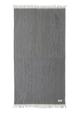 Load image into Gallery viewer, The Beach Towel - Lauren&#39;s Navy Stripe
