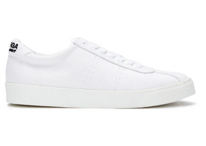 Club S Cotton Shoe (White/Black) (Size 38)