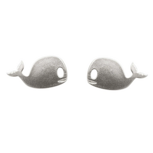 Short Story Earrings - Whale