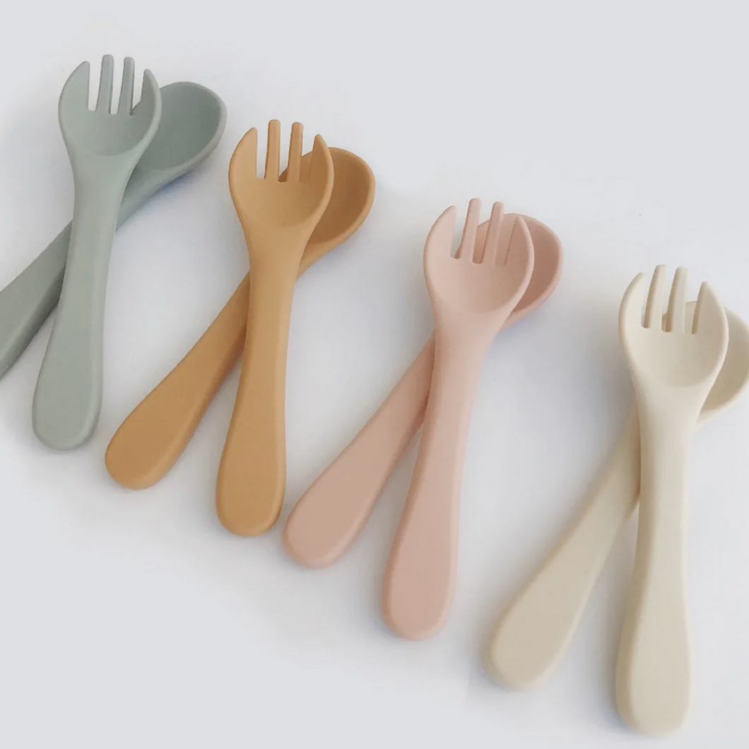 Kids Silicone Cutlery Set