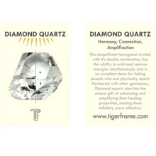 Load image into Gallery viewer, Diamond Quartz Crystal Bracelet - Black (Sterling silver)
