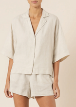 Load image into Gallery viewer, Lounge Linen Shirt - Natural
