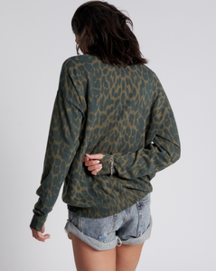 Jungle Leopard Knit Sweater