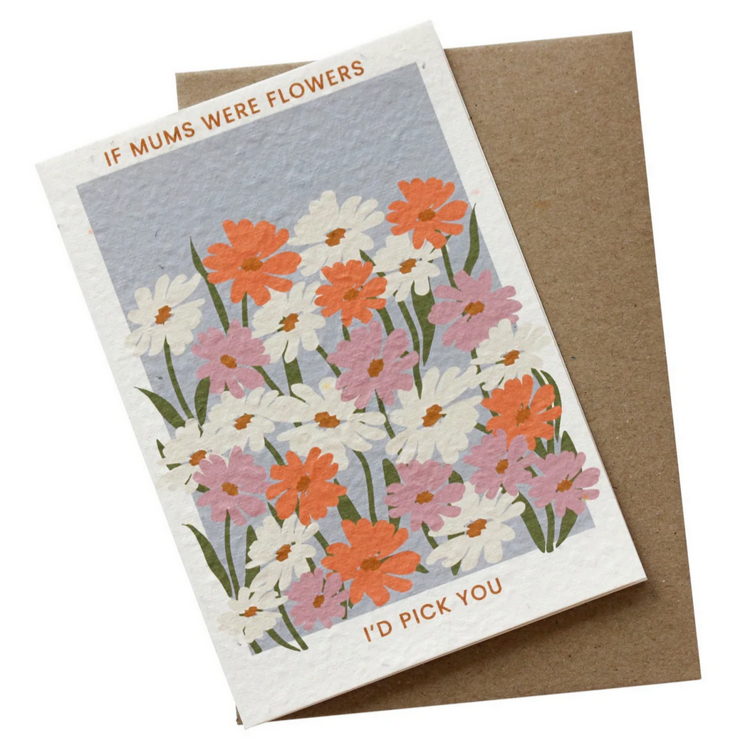 FLOWER MARKET Plantable Gift Card