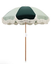 Load image into Gallery viewer, Holiday Beach Umbrella - 70&#39;s Panel Green
