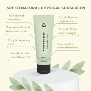 SPF 50 Natural Physical Sunscreen