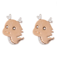 Load image into Gallery viewer, Dragon stud earrings
