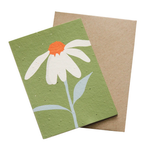HEY FLOWERS Mini Gift Card - Basil