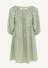 Load image into Gallery viewer, Serene Liberty Mini Dress - Sage (OS)
