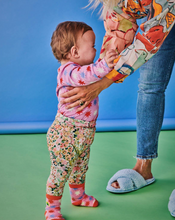 Load image into Gallery viewer, &#39;You&#39;re Beautiful&#39; Organic Drop Crotch Pant (3-6 months)

