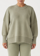 Load image into Gallery viewer, Harper Organic Knit Sweater - Sage
