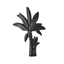 Load image into Gallery viewer, Brass Banana Tree Plaque

