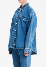 Load image into Gallery viewer, Organic Denim Jacket - Mid Wash (Size L)
