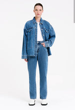 Load image into Gallery viewer, Organic Denim Jacket - Mid Wash (Size L)
