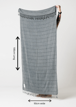Load image into Gallery viewer, Stonewash Turkish Towel - MOSS
